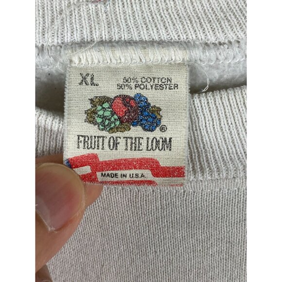 Vintage FOTL Hard Rock Cafe Moscow Pullover Sweatshirt XL Made in USA F200 - Picture 3 of 6